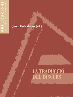 cover image of La traducció del discurs